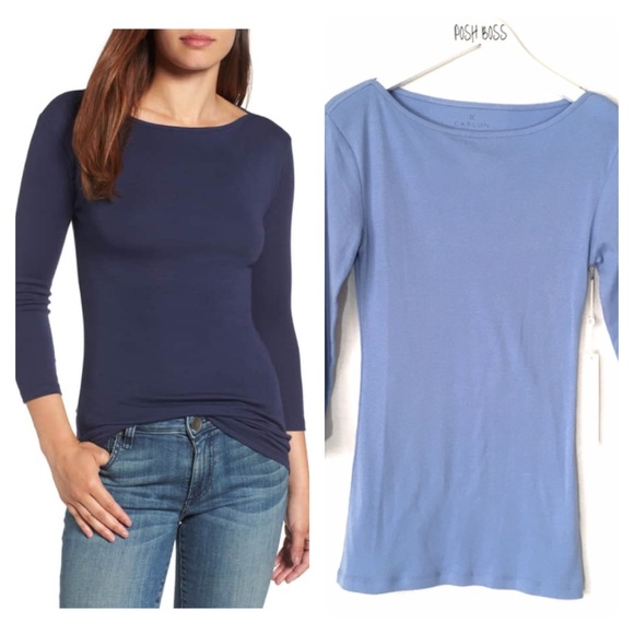 Caslon Tops - NWT Caslon Three Quarter Sleeve Tee